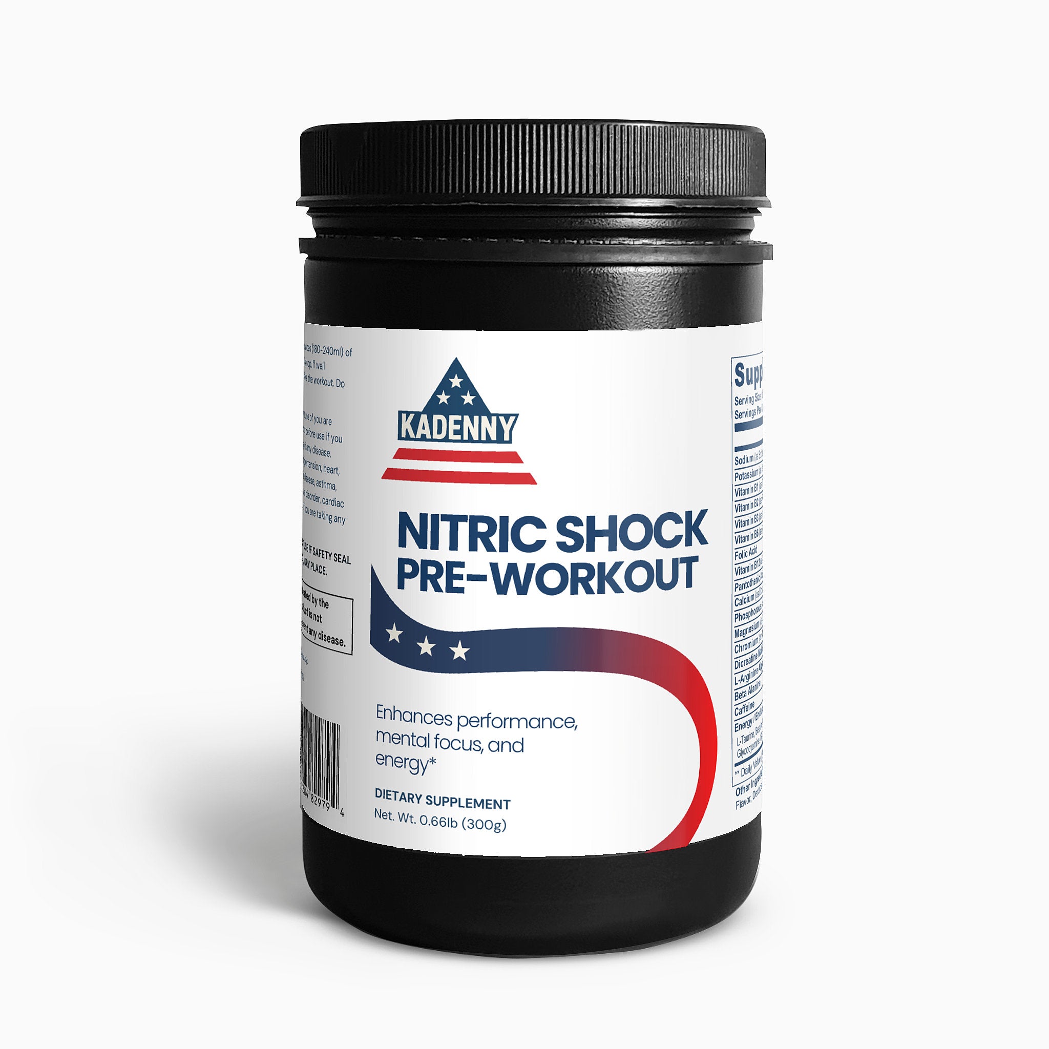 Nitric Shock Pre-Workout Powder (Fruit Punch)